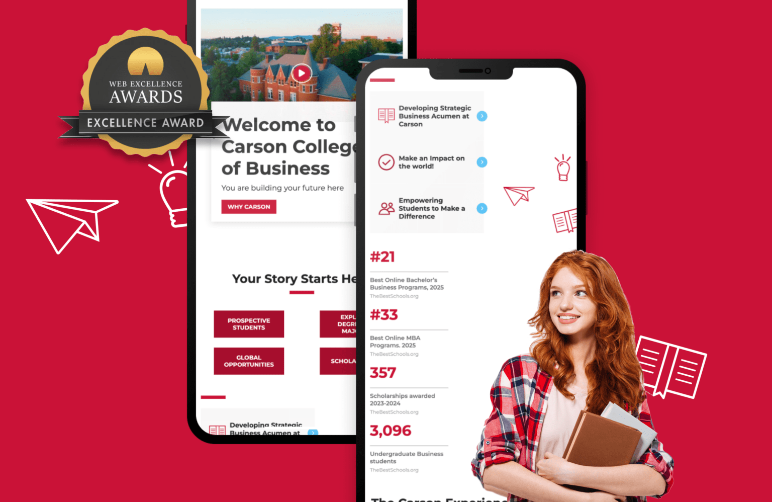 WSU homepage screenshots