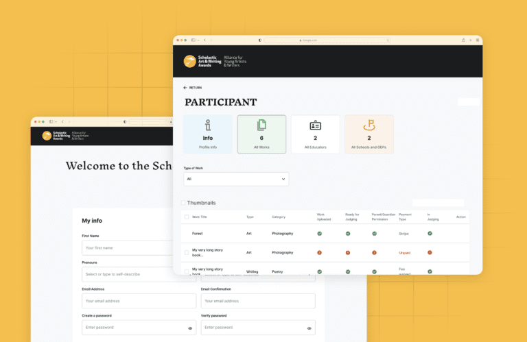 2 dashboard screenshots