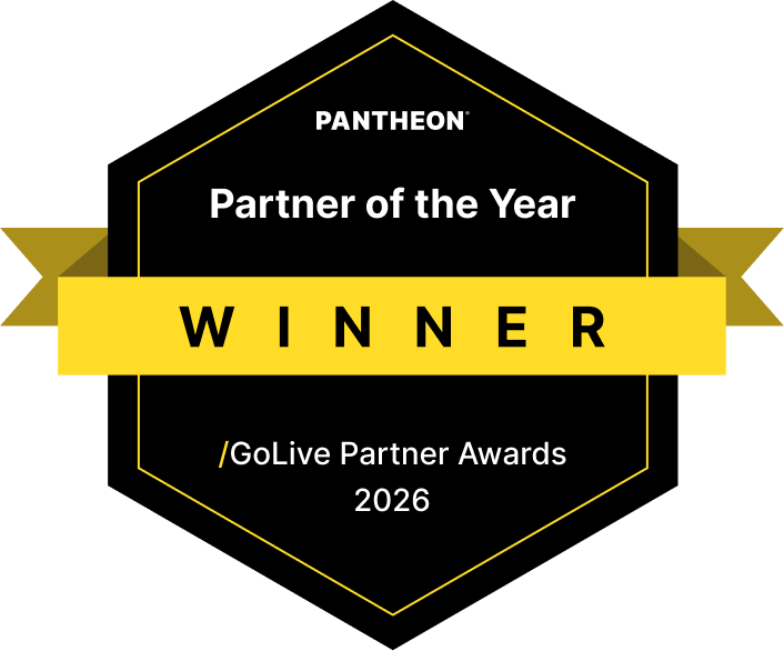 Pantheon Partner of the year winner 2026